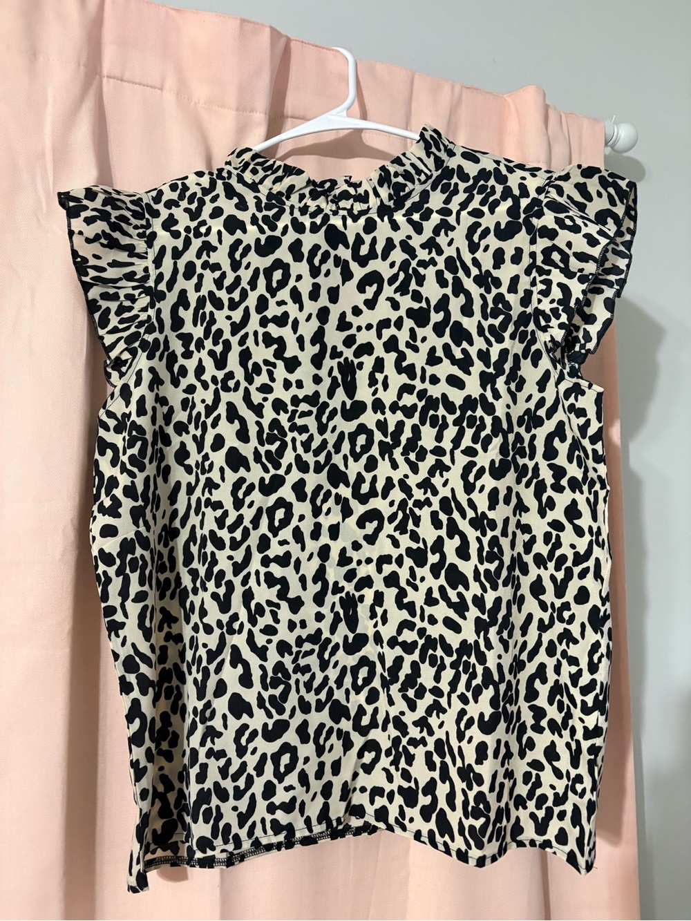 Boutique style leopard print top